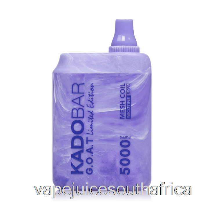 Vape Juice South Africa Kado Bar Goat 5000 Disposable Blueberry Mint